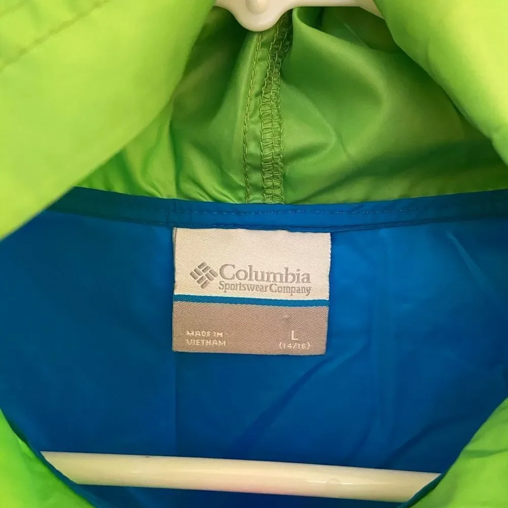 Columbia zip hooded